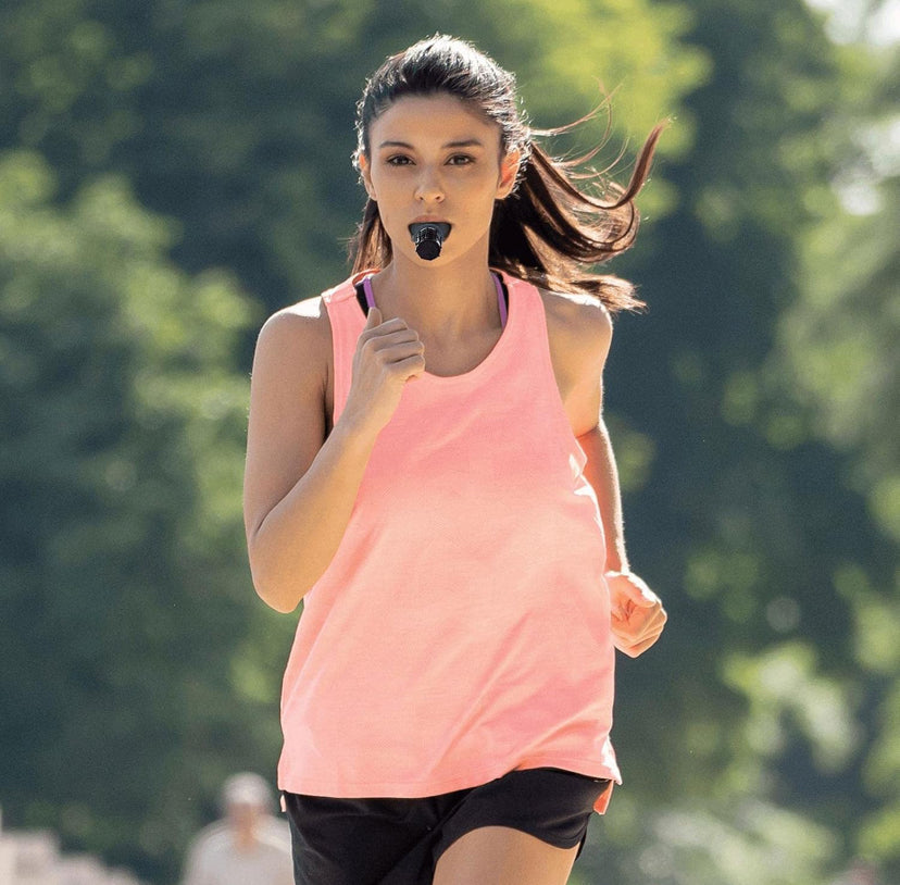 Sports breathing trainer